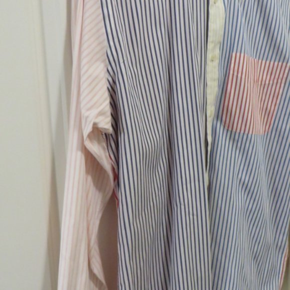 Daniel Cremieux Dress Shirt - Pastel Stripe Design - Medium - Picture 5 of 10